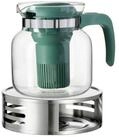 Ritzenhoff & Breker Teekanne Salvia Teekanne mit St&ouml;vchen 1 l 2er Set, 1000 l,...