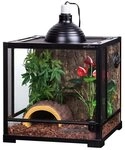 ReptiZoo Terrarium ReptiZoo Glasterrarium 45x45x45cm mit Schwenkt&uuml;r, zerlegbar...