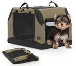 LuxusKollektion Hunde-Transportbox Hundebox Auto faltbar Kofferraum Netz