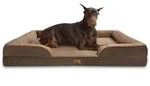 LuxusKollektion Hundebett Hundebett orthop&auml;disches Hundesofa L 134 x B 106 x H...