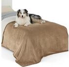 LuxusKollektion Tierdecke Hundedecke Sherpa Fleece Kamel 152x203cm