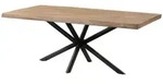 Massivmoebel24 Esstisch FREEFORM Mango Massivholz beige (Massivholz zerlegt 87...