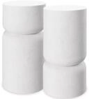 tectake Beistelltisch 2er-Set Ablagetisch, Ma&szlig;e: 28 x 54,5 cm, robustes