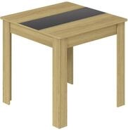 VCM Esstisch Disalo K&uuml;chentisch B. 80 x T. 80 x H. 75 cm, Essecke mit 4...
