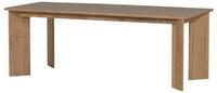 WOOOD Esstisch DTL - Eichenholz Natur Transparent, 220 cm, Transparent lackiert,