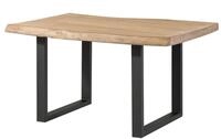 Massivmoebel24 Esstisch FREEFORM Mango Massivholz beige (Massivholz zerlegt 51...