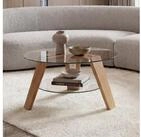 MCW Couchtisch MCW-P59, Pflegeleichte Glasfl&auml;chen f&uuml;r den t&auml;glichen Gebrauch