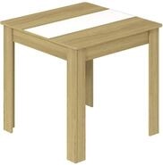 VCM Esstisch Disalo K&uuml;chentisch B. 80 x T. 80 x H. 75 cm, Essecke mit 4...