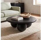 IDIMEX Couchtisch SADA, Beistelltisch rund 90 cm aus Mangoholz mit...