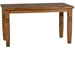 MiaM&ouml;bel Esstisch Mexico, aus massivem Pinienholz Honig braun 140 cm x 78 cm x...