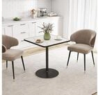 HOMCOM Esstisch 70 x 70 cm K&uuml;chentisch Modern f&uuml;r K&uuml;che Esszimmer Wohnzimmer