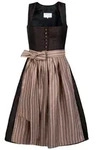 Edelnice Dirndl beige|schwarz 34