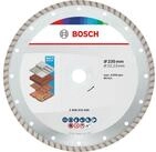 BOSCH Diamanttrennscheibe Bosch Multi Material Turbo Diamond Trennscheibe, 230 x