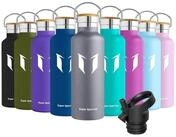 LuxusKollektion Thermoflasche Trinkflasche Edelstahl 500ml 1L Auslaufsicher...
