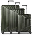 Redolz Trolleyset Trolley Set 3-teilig Exp., 4 Rollen, (Set, 3 tlg)