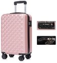 YONSLY Hartschalen-Trolley Hartschalen-Trolley Reisekoffer Kabinenkoffer Rollkoffer