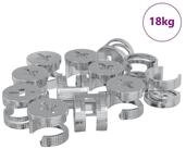 vidaXL Muttern Zapfenschloss-Muttern 8372 stk. Silber Metall, (8372-St)