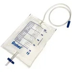 Romed Urinbeutel 2 Liter mit Ventil und T-Ablass, UB2LSTTV (250 St), Steril,