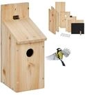 relaxdays Nistkasten Bausatz f&uuml;r V&ouml;gel