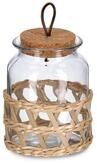 Zeller Present Vorratsglas Keksdose BOHO, 1000 ml, ZELLER, Glas, (einzeln,...