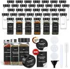LuxusKollektion Gew&uuml;rzbeh&auml;lter Gew&uuml;rzgl&auml;ser Eckig 120ml Streueinsatz...