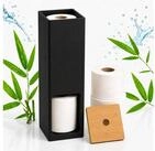 relaxdays Toiletten-Ersatzrollenhalter Toilettenpapier Aufbewahrung 4 Rollen...