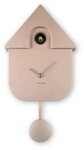 Karlsson H&auml;ngedekoration Kuckucksuhr - MODERN CUCKOO - metallic ros&eacute; gold