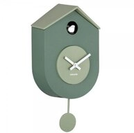 Karlsson Uhr Kuckucksuhr Wall Clock Grato Cuckoo Green Grayed Jade