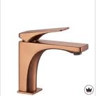 wohnwerk.idee Badarmatur Waschbeckenarmatur PREMIUM Joe Low PVD, Geometrisches