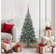 vidaXL K&uuml;nstlicher Weihnachtsbaum vidaXL Weihnachtsbaum Gr&uuml;n 120 cm PVC