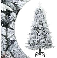 vidaXL K&uuml;nstlicher Weihnachtsbaum K&uuml;nstlicher Scharnier-Weihnachtsbaum