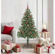 vidaXL K&uuml;nstlicher Weihnachtsbaum vidaXL Weihnachtsbaum Gr&uuml;n 150 cm PVC