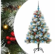 vidaXL K&uuml;nstlicher Weihnachtsbaum K&uuml;nstlicher Weihnachtsbaum Gr&uuml;n und Wei&szlig;...