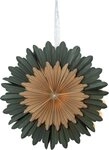EGLO Papierstern Crystal, Weihnachtsstern f&uuml;r innen, Wand Deko Wohnzimmer, &Oslash;...
