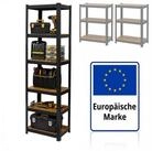 relaxdays Schwerlastregal Industrial 500 kg, 1-tlg., 60 x 60 x 200 cm