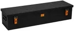 ALUBOX Aufbewahrungsbox Alukiste Outdoorkiste Riffelblech schwarz matt 1.5mm...