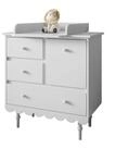 Lookway Kommode BABUSHKA Sideboard mit Schubladen, 84x50x91 cm