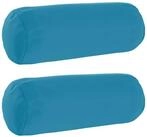 vidaXL Kissenbezug Kissenbezug 2 pcs HEERLEN Himmelblau &Oslash; 15 x 40 cm...