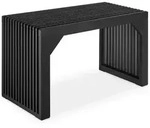 tectake Sitzhocker Bambus Sitzbank mit Lamellenoptik und 350 kg Belastbarkeit