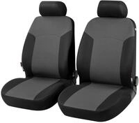 CarComfort Autositzbezug Autositzbezug Portland grau f&uuml;r zwei Vordersitze, 2