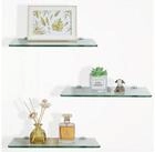 LuxusKollektion Duschkorb Glasregal Badezimmer 3 St&uuml;ck 30cm Transparent