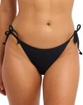 Bikini-Hose ROXY "Roxy Island TS Classic", Damen, Gr. L, schwarz (anthrazit),