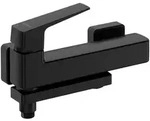 Deante Badarmatur BLUR Wannenarmatur mit klappbarem Auslauf Nero schwarz