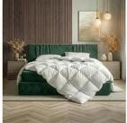 RIBECO Federbettdecke Laram 90% Federn Bettdecken f&uuml;r Sommer oder Winter, Made...