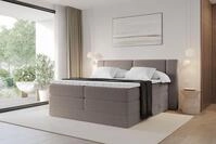 ALTDECOR Boxspringbett EVON KING (Multipocket-Matratze H4, H3 Matratze