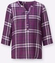 Witt Klassische Bluse Karo-Bluse 3/4-Arm