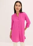 Longbluse BONPRIX, Damen, Gr. 40, pink (fuchsia), Web, Obermaterial: 100% Viskose,