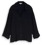 TOM TAILOR Kurzarmbluse blau S (36)