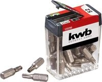 kwb Bit-Set KWB Bitspender Box - 25-teiliges T25 Bitset, 25mm L&auml;nge, 1/4"...