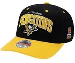 Mitchell & Ness Snapback Cap Stretch Classic Red Pittsburgh Penguins schwarz